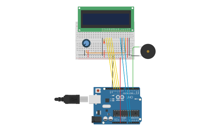 Circuit design Сургуулийн хонх - School Bell - Tinkercad