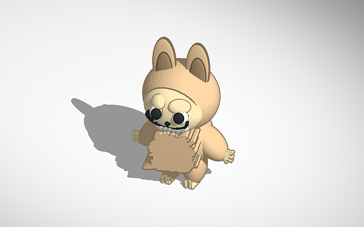 3D design Labubu - Tinkercad