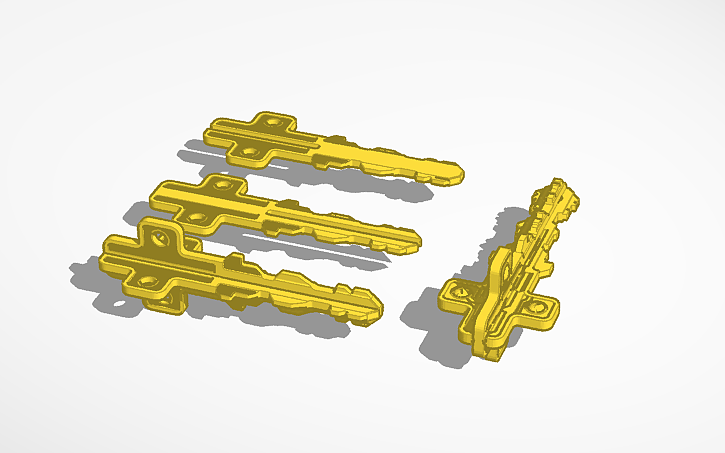 3D design Mission Impossible: key - Tinkercad