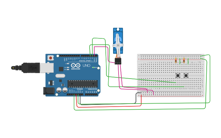 Circuit design level 2 - Tinkercad