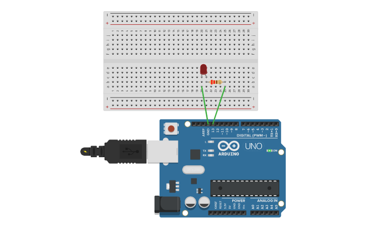 Circuit design Arduino - Tinkercad