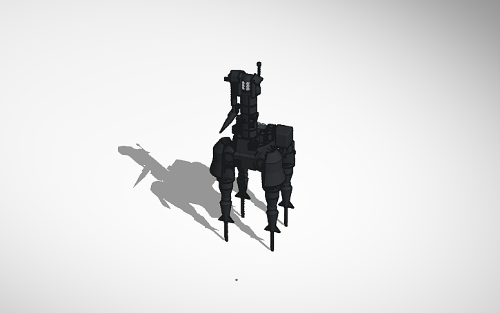 3D design 1000-thr earthmover - Tinkercad
