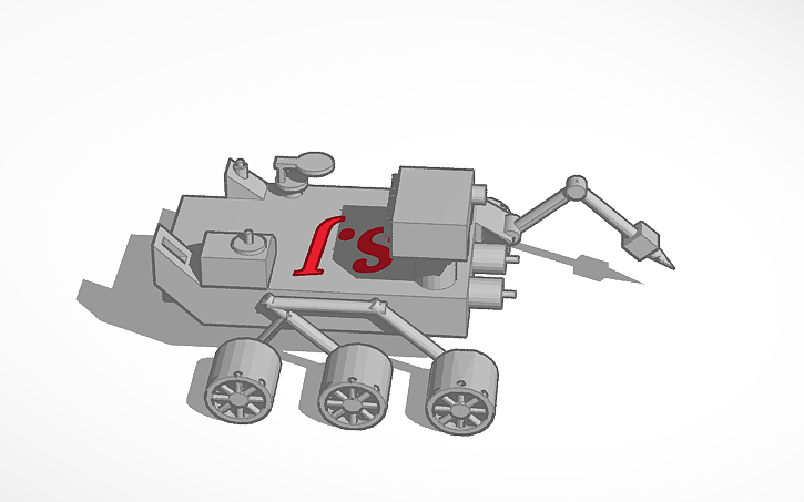 3D design Rover - Tinkercad