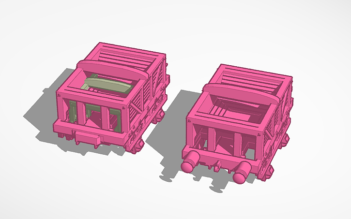 3D design HOn30 Ore Jenny (+ British version) - Tinkercad