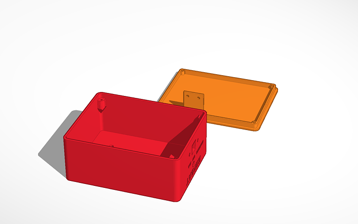 3D design Joystick and controller case - Tinkercad