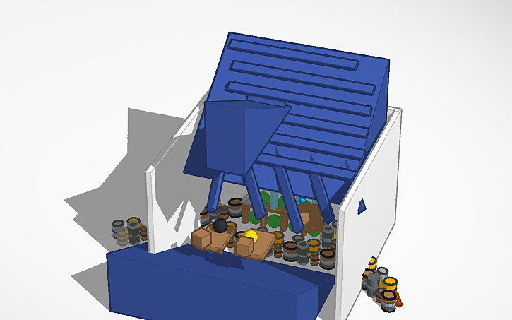 3D design ANGRY BIRDS - Tinkercad