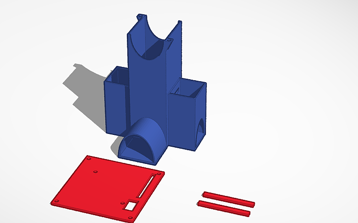 3D design dronshi - Tinkercad