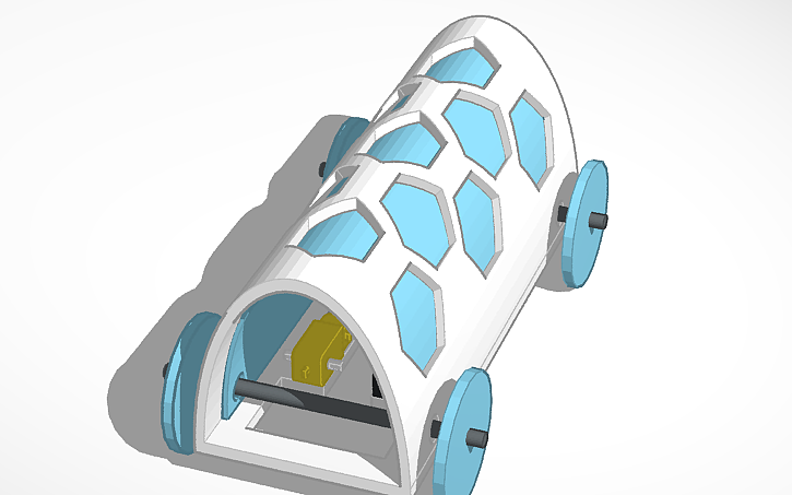 3D design 四驅車 - Tinkercad
