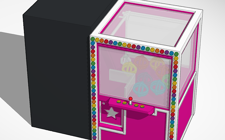 3D design Copy of Claw Machine - Tinkercad