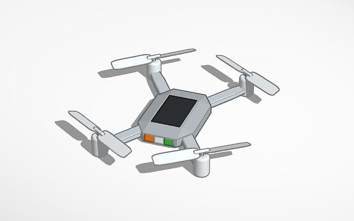 3D design drone - Tinkercad