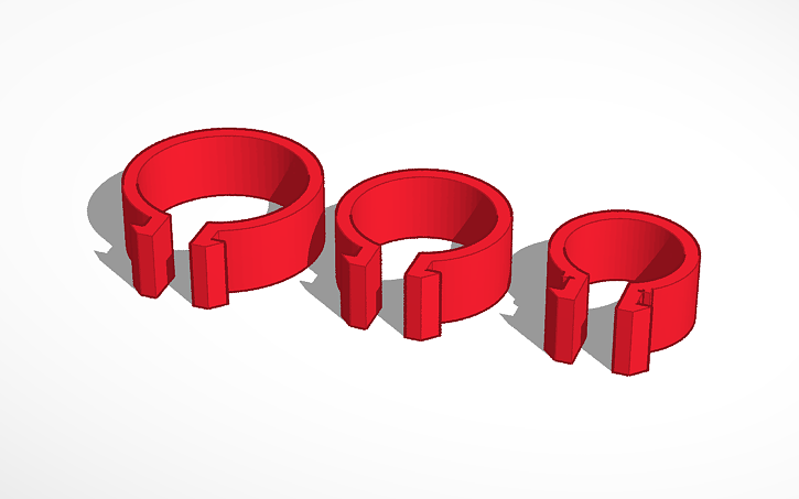 3D design 80/20 30mm cable managment #2 - Tinkercad
