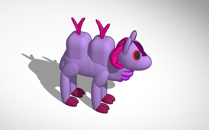 3D design Camel Dakota (The Lorulean Princess) - Tinkercad