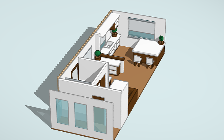 3D design Entry for Interior Design challenge - Tinkercad