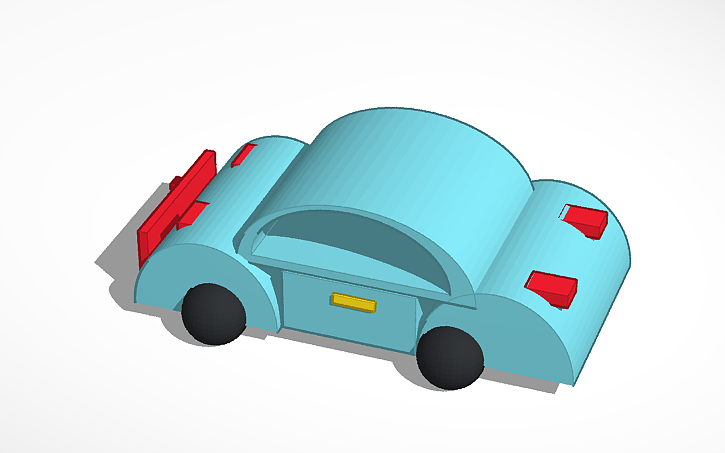 3D design car .png - Tinkercad