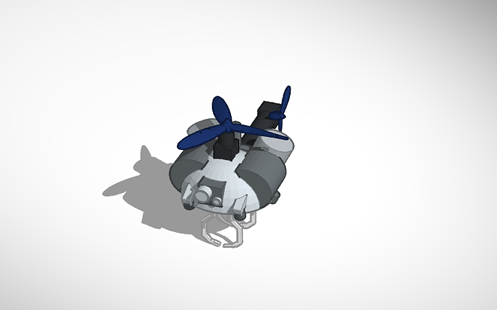 3D design Delivery Drone - Tinkercad