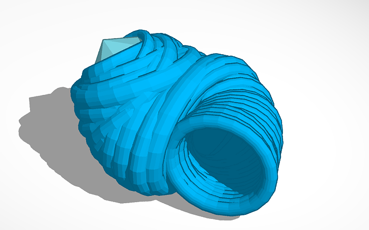 3D design Hermit Crab Shell - Tinkercad