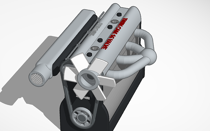3D design Z3-4AGE 1.8L (Engine3) - Tinkercad