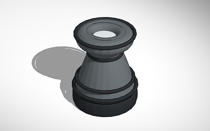 3D design Rocket Jet Engine - Tinkercad