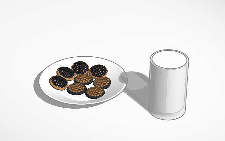 3D design CookieContest23(Anti Cookies and Normal Cookies) - Tinkercad