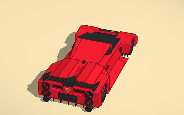 3D design car car - Tinkercad