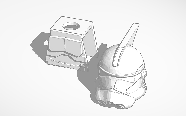 3D design LEGO Star Wars Clone Trooper Armor - Tinkercad