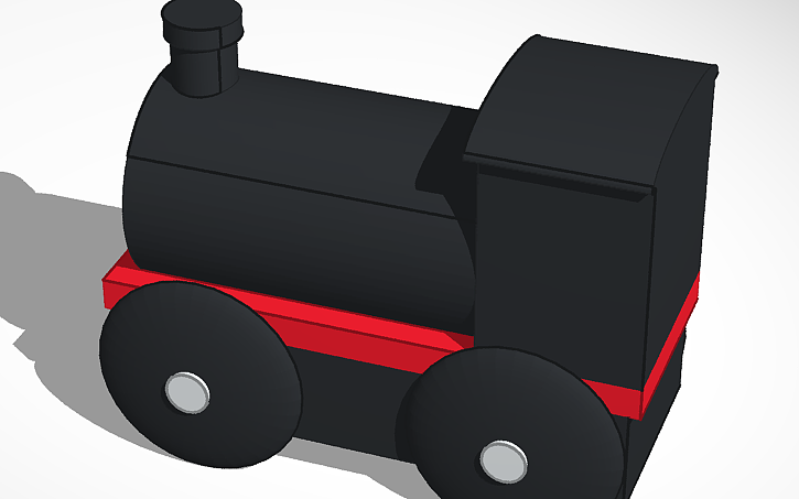 3D design Toy Train - Tinkercad