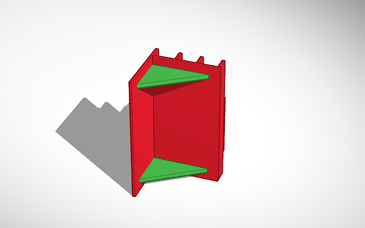 3D design Furnace Filter Wall Rack - Tinkercad