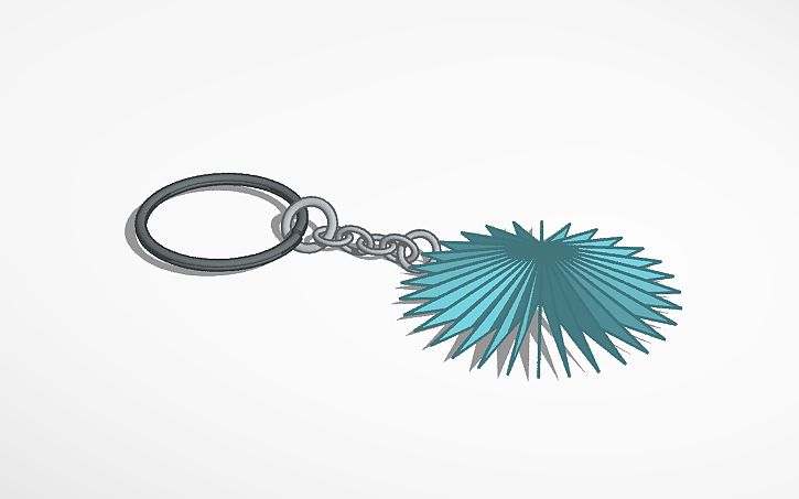 3D design Copy of Keychain - Tinkercad