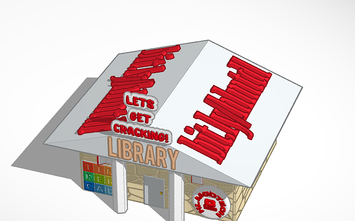 3D design HLModTech Library - Tinkercad