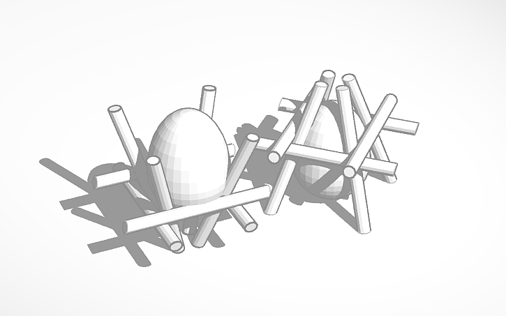 3D design Egg Drop - Tinkercad