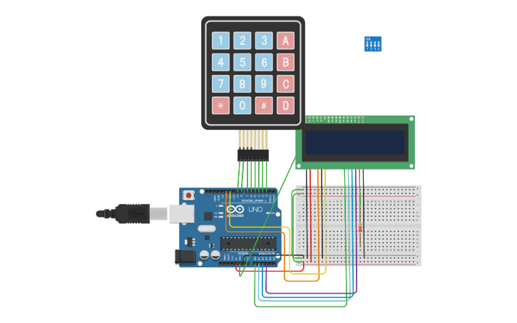 Circuit design Reloj Digital Arduino - Tinkercad