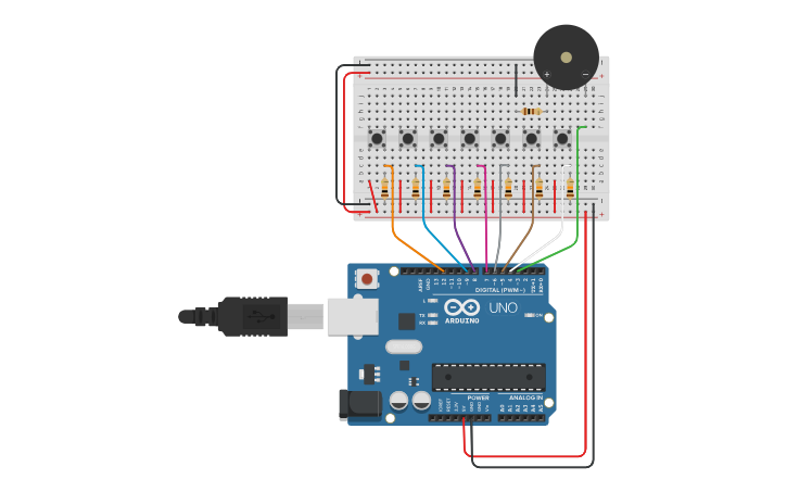 Circuit design Copy of CTO3 - Aula 14 - Tinkercad