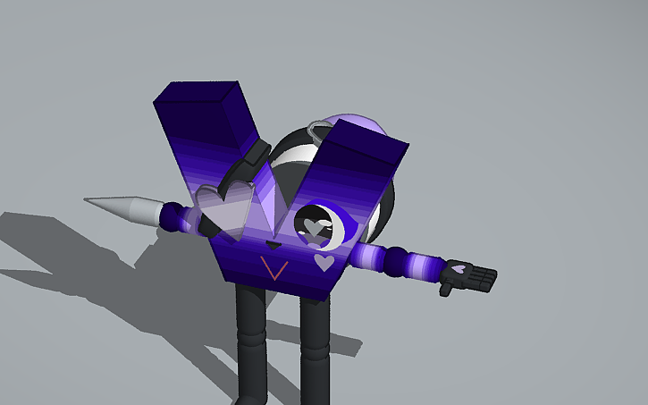 3D design (Commission) Val-V / Valerie - Tinkercad