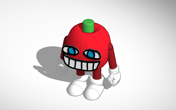 3D design pepperman - Tinkercad