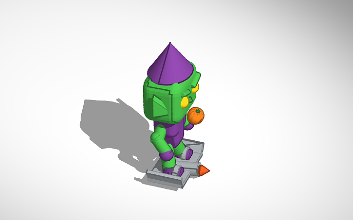 3D design Green Goblin Funko Pop! - Tinkercad