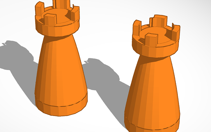 Solidworks Rook Design 3D design ROOK - Tinkercad