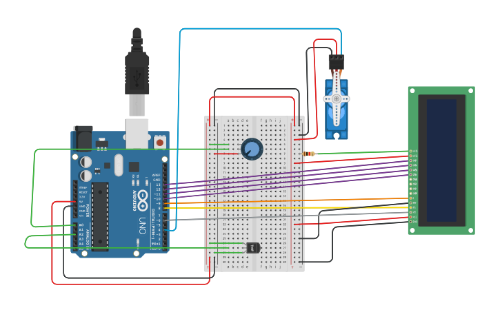 Circuit design LCD-Time-Pmeter-brightness controlled-servo-dht11 ...