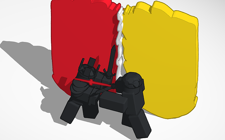 3D design Creation of hatred - Tinkercad