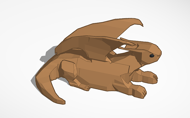 3D design Copy of Challenge Make your own Dragon - Tinkercad
