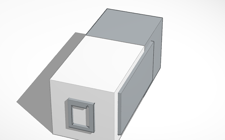 3D design color sensor - Tinkercad