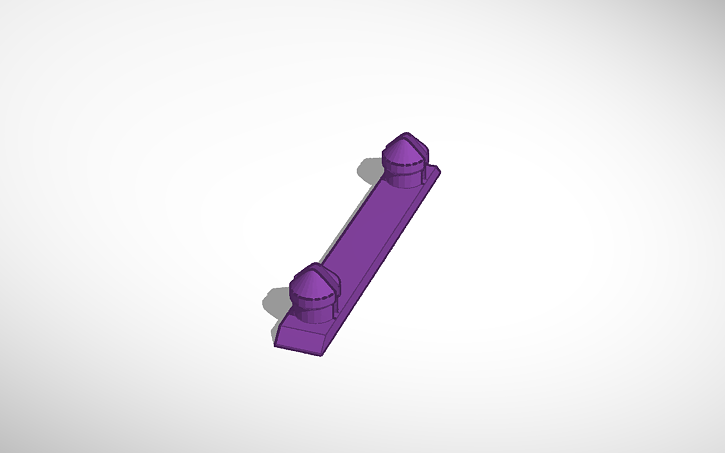 3D design carrera clip - Tinkercad