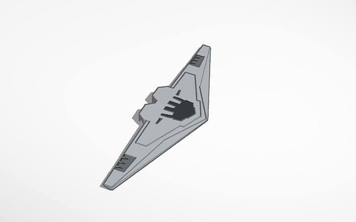 3D design First Order: Supremacy - Star Wars - Tinkercad