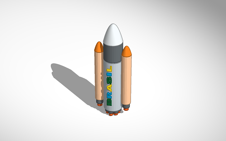 3D design Trying to build a rocket - Tinkercad