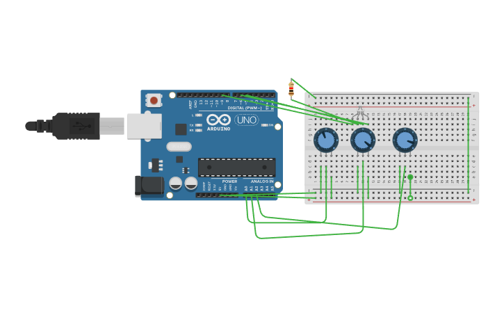 Circuit design odev2 - Tinkercad
