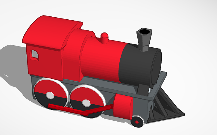 3D design Train Conductor World tren - Tinkercad