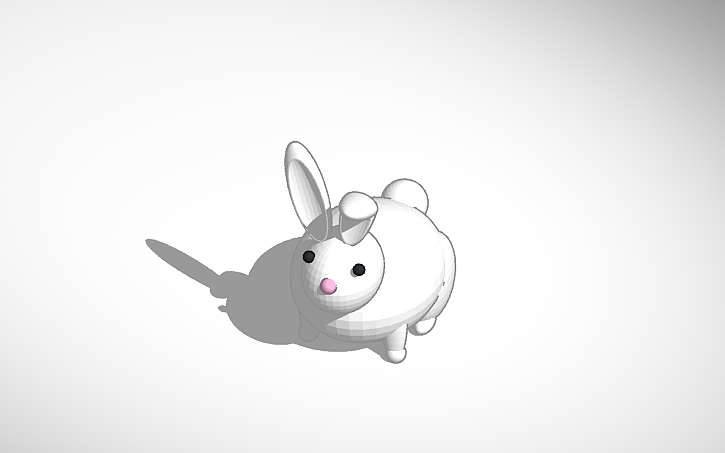 3D design Rabbit - Tinkercad