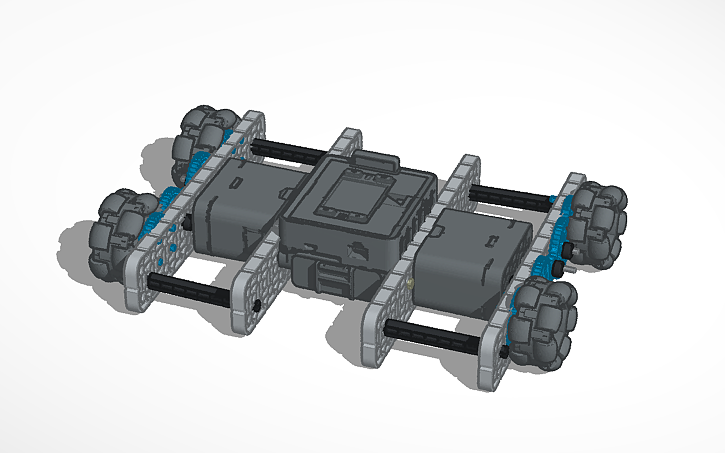 Drivetrain Solidworks Simple 3D design Drivetrain - Tinkercad