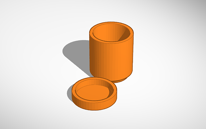 3D design POT thing - Tinkercad