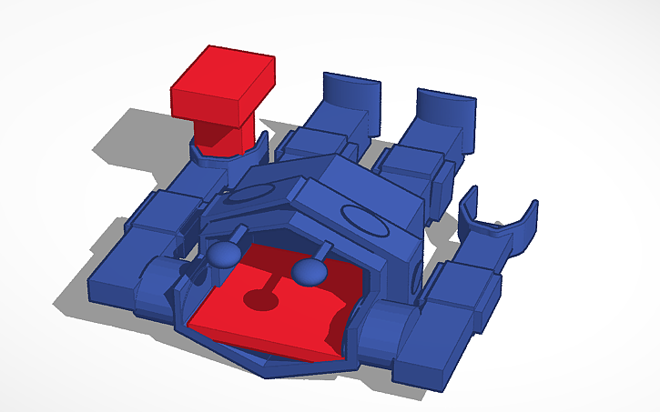 3D design BATTLE MACHINE (COC) - Tinkercad