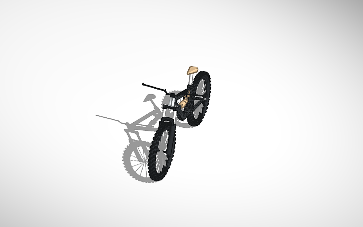 3D design Custom Mountain Bike (DAC Customs) - Tinkercad
